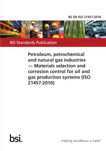 BS EN ISO 21457-2010
