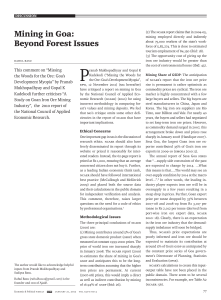 2012-01-21 - Mining in Goa - Beyond Forest Issues - Basu - EPW - 17034