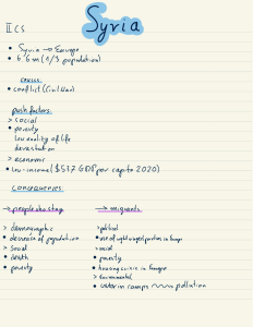 Syria Case Study