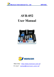 AVR-052 manual C