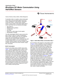 BLDC Using Hall-Effect  Sensors