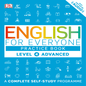English for Everyone Level 4 Advanced, Practice Book