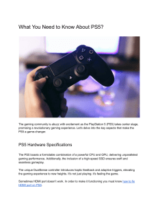 What You Need to Know About PS5 