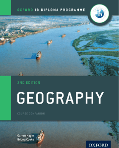 Geography - Course Companion - Garret Nagle and Briony Cooke - Second Edition - Oxford 2017