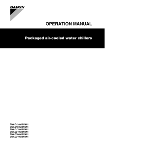 EWAD120-340MBYNN1 4PWEN22683-1 Operation manuals English