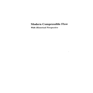 modern compressible flow JD Anderson