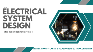 Cantes and Velasco (Electrical System Design) 19.12