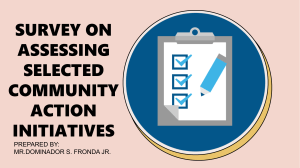 SURVEY-ON-ASSESSING-SELECTED-COMMUNITY-ACTION-INITIATIVES
