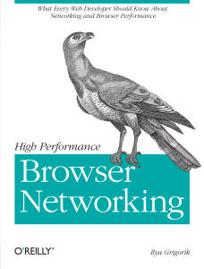 High-Performance Browser Netwo - Grigorik, Ilya 5527
