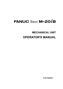 M-20iB Operator manual 