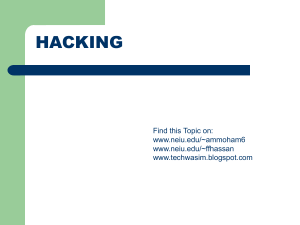 hacking