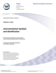 Simbologia Instrumentacion ANSI ISA-5.1-2022