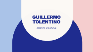 Guillermo Tolentino