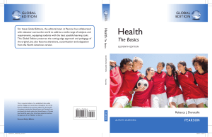 Textbook - Health The Basics by Rebecca J. Donatelle