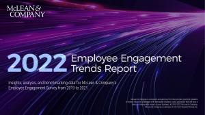 hr 2022 Employee Engagement Trends Report