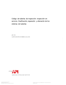 API 570 (2016) Español