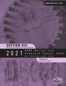 ASME BPVC 2021 Section VIII div. 2
