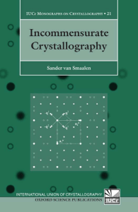 incommensurate crystallography