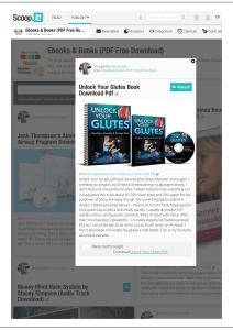 Unlock Your Glutes PDF E-Book And Exercises Download