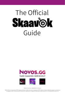 Official Skaavok Guide by NOVOS