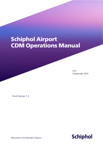 Schiphol-CDM-Operations-Manual
