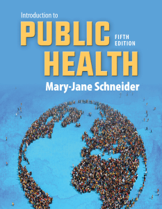 Mary-Jane Schneider - Introduction to Public Health-Jones & Bartlett Learning