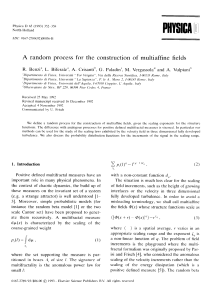 A random process for the construction of multiaffine fields, 1993