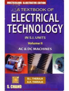 Thereja A Textbook of Electrical Technology Volu-1