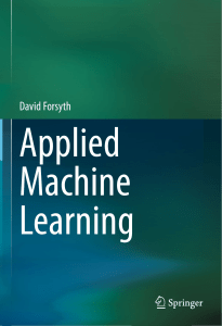 Applied Machine Learning