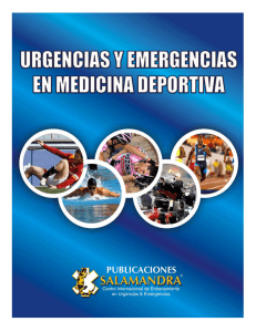 URGENCIAS Y EMERGENCIAS EN MEDICINA DEPORTIVA