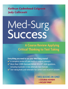 Med-Surg Success Textbook