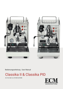 ECM Classika PID (Espressomaschine)