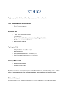 Ethics Abpsych