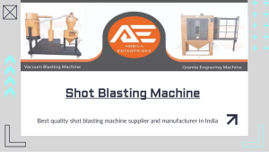 Shot Blasting Machine - Ambica Enterprises