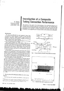 investigation of a composite tubing conn perf