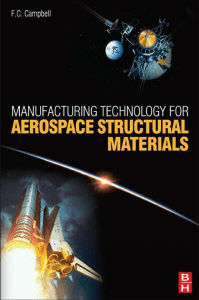 Manufacturing Technology for Aerospace S