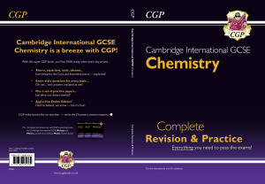 New Cambridge International GCS chemistry- CGP Books(2)
