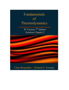 Fundamentals of Thermodynamics SI Versio