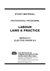 Labour Laws & Practice