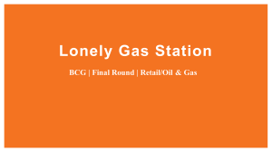 Lonely Gas Station