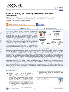 castillo-hair-seelig-2021-machine-learning-for-designing-next-generation-mrna-therapeutics