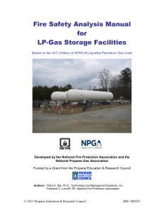 Fire Safety Analysis Manual for LPG 2011