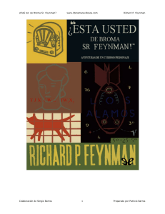estausteddebromasenorFeynman - Richard P Feynman