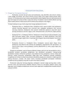 P.10 PENDAPATAN NASIONAL