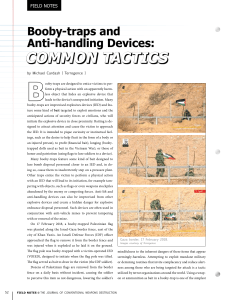 Booby-traps and Anti-handling Devices