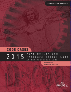 ASME BPVC.CC.BPV-2015 Code Cases Boilers and Pressure Vessels