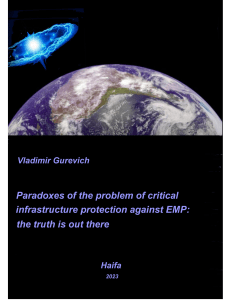 Gurevich V. Paradoxes of EMP Protection