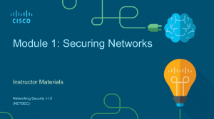 Network Security v1.0 - Module 1
