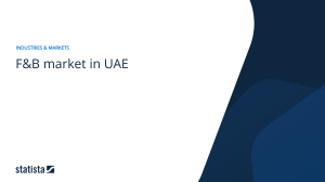 F&B Market in the UAE before 2027
