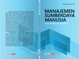 E-Book Manajemen SDM Marbawi 2016